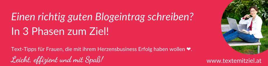3 Phasen Gute Blogartikel: In 3 Phasen zum Ziel!