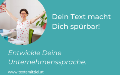 Wie Du mit Corporate Wording Deine Persönlichkeit im Text spürbar machst