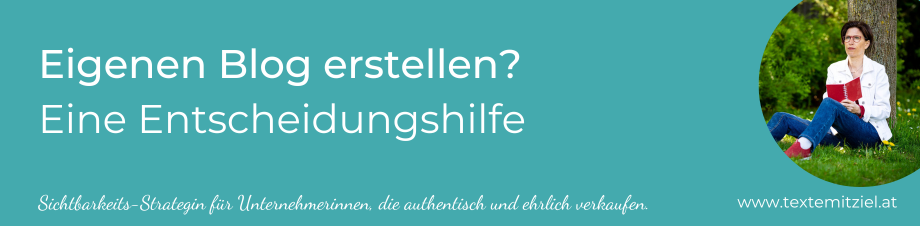 wozu bloggen Eigenen Blog erstellen Wozu tu ich mir das an