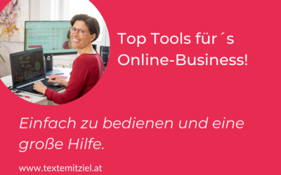 Diese 43 Tools empfehle ich Dir für’s Online-Business