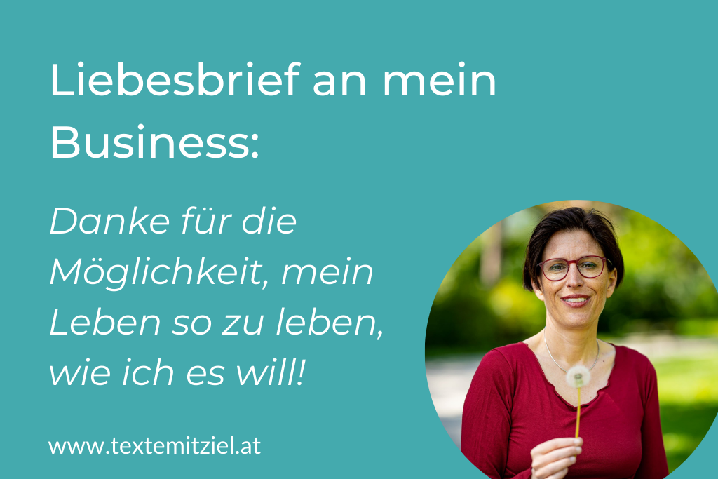 Liebesbrief an mein Business