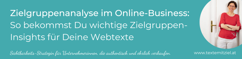 Zielgruppenanalyse im Online-Business