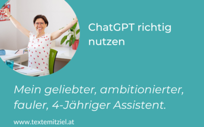 Chattie: Mein geliebter, ambitionierter und gleichzeitig fauler, 4-jähriger Assistent