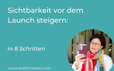 Sichtbarkeit vor dem Launch steigern: in 8 Schritten