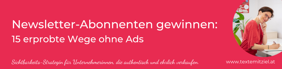 Newsletter Abonnenten gewinnen: 15 Wege ohne Ads