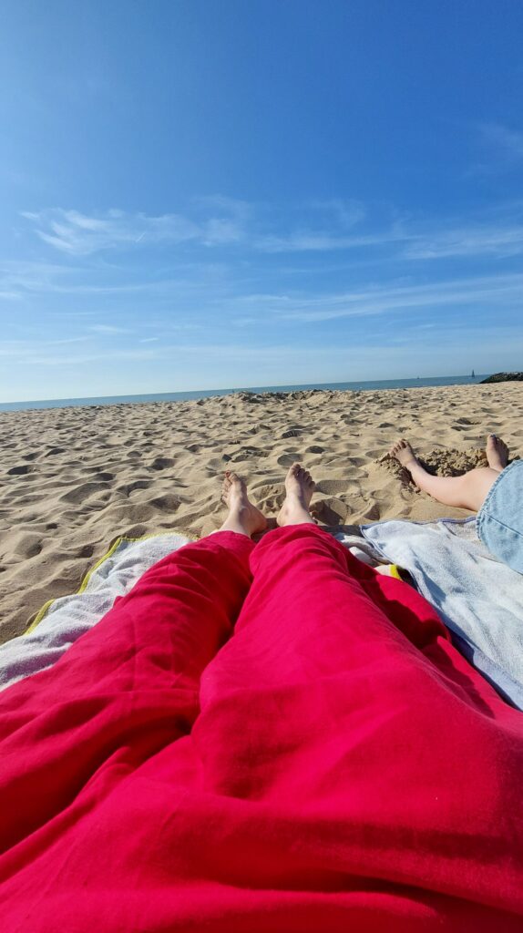 Einer unserer vereinzelten "Sommertage" in Ostende