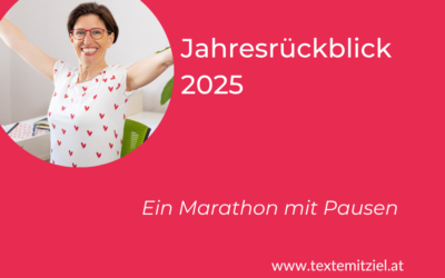 Jahresrückblick 2025: Ein Marathon mit Pausen