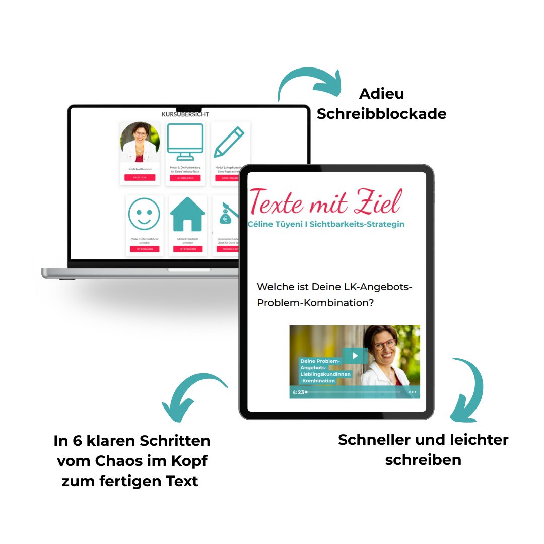 Website-Texte Bootcamp 2.0 to go